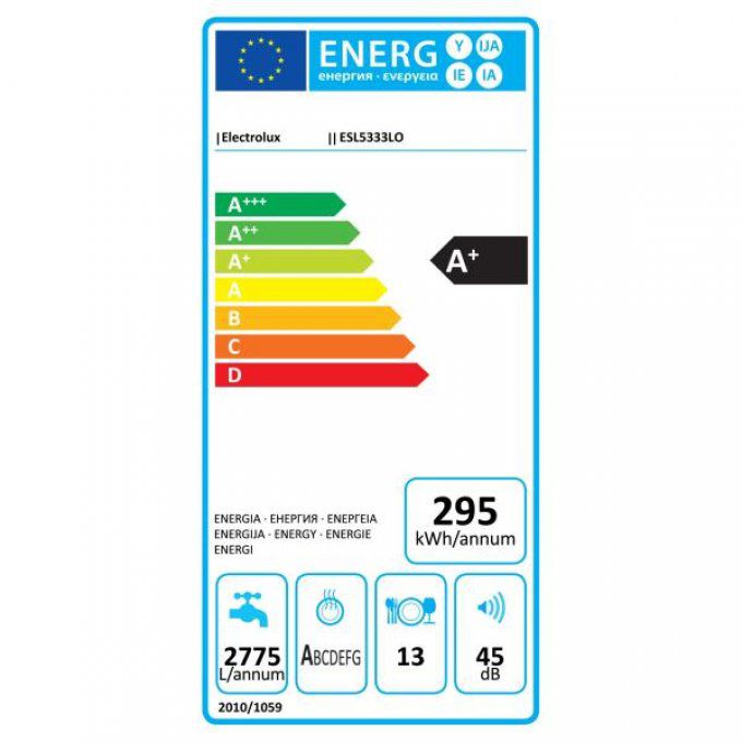 Lave-vaisselle Tout-intégrable ELECTROLUX - ESL5333LO