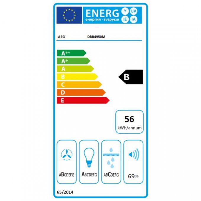 Hotte décorative murale AEG - DBB4950M