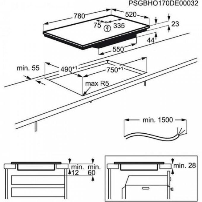 PLAQUE DE CUISSON - AEG - IAE84431FB