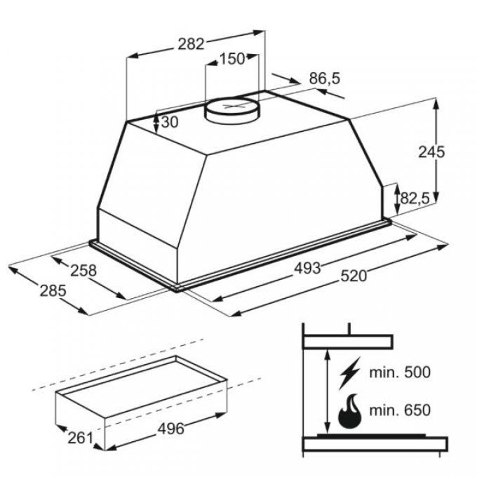 Groupe filtrant avec moteur ELECTROLUX - LFG525S