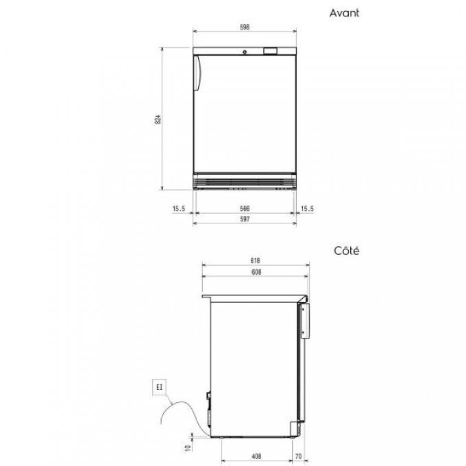 Froid congélateur ELECTROLUX PRO - 727222