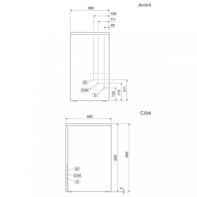Froid machine à glaçons ELECTROLUX PRO - 730008