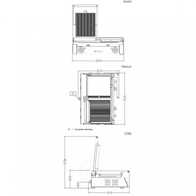Cuisine module de cuisson ELECTROLUX PRO - 602123