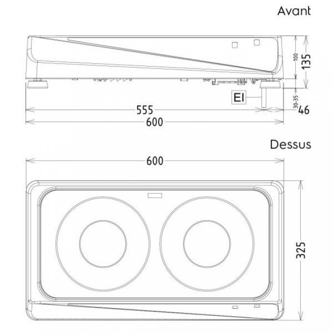 Cuisine module de cuisson ELECTROLUX PRO - 600305