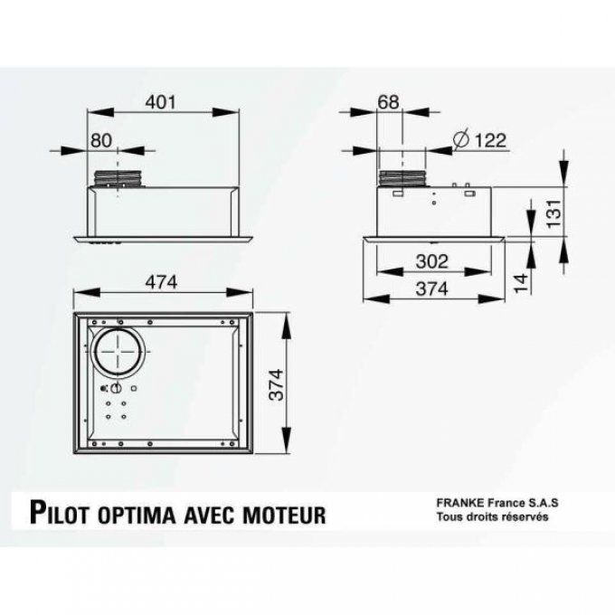 Groupe filtrant avec moteur ROBLIN - 6201010