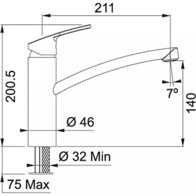 Packs évier + mitigeur 1 cuve FRANKE - 491761