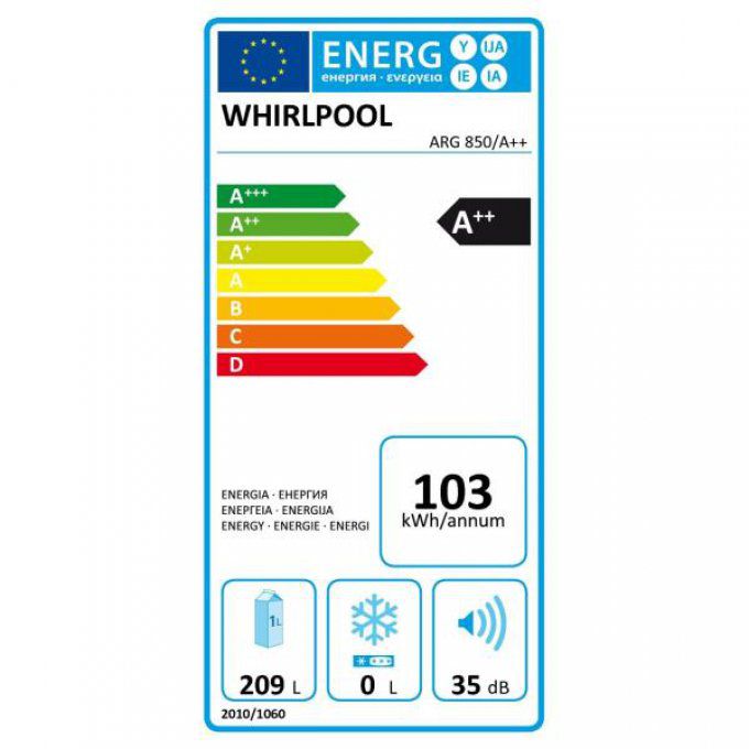 FRIGO ENCASTRABLE - WHIRLPOOL - ARG850A++