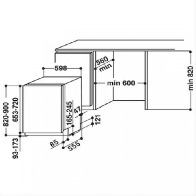 Lave-vaisselle Tout-intégrable WHIRLPOOL - WIO3O239PGE