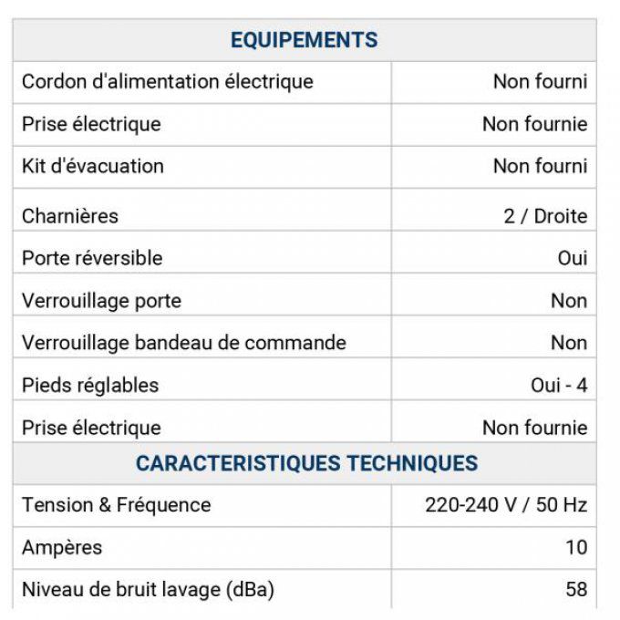Buanderie sèche-linge WHIRLPOOL SEMI PRO - MDE28PNCGW