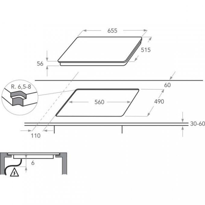 PLAQUE DE CUISSON - KITCHENAID - KHIMS36500