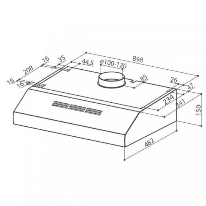 Hotte visière FABER - 5104103