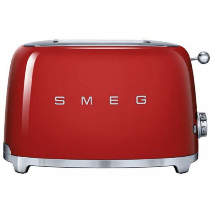 Grille-Pain multi-fente SMEG - TSF01RDEU