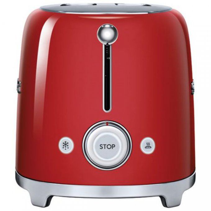 Grille-Pain multi-fente SMEG - TSF01RDEU