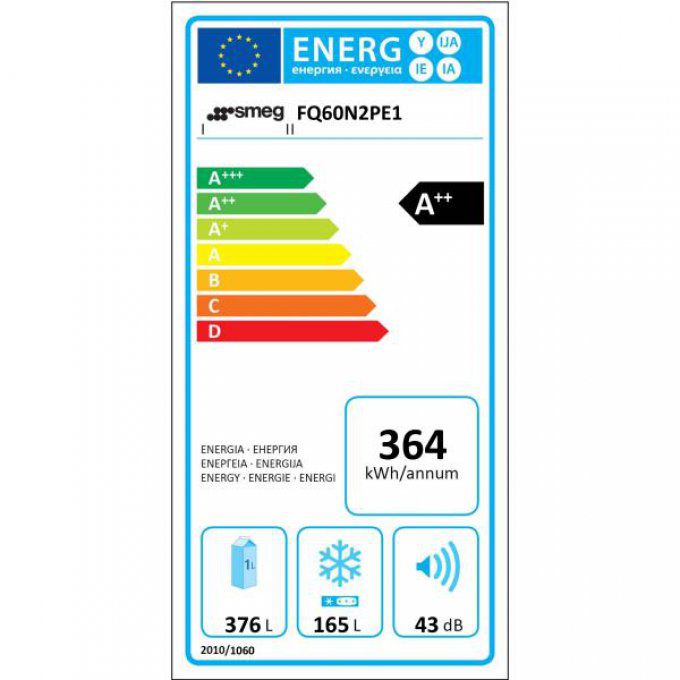 Réfrigérateur multiportes SMEG - FQ60N2PE1