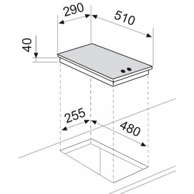 PLAQUE DE CUISSON - GLEM - GT32WH