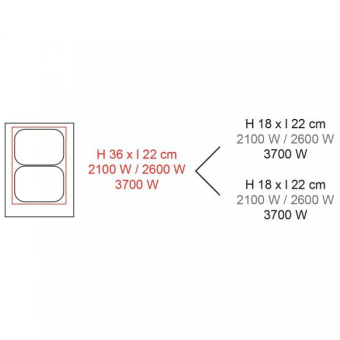 PLAQUE DE CUISSON - AIRLUX - ATI42BBK