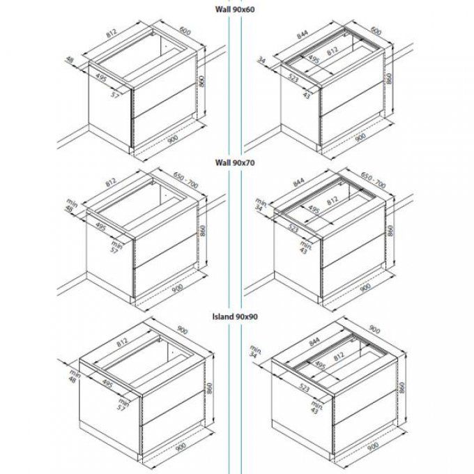 PLAQUE DE CUISSON - FALMEC - QUANTUM3420