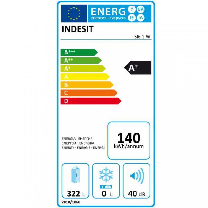 Réfrigérateur 1 porte Tout utile INDESIT - SI61W