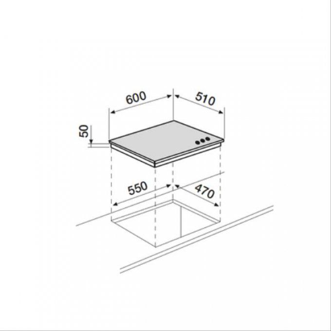PLAQUE DE CUISSON - AIRLUX - AV635HWH