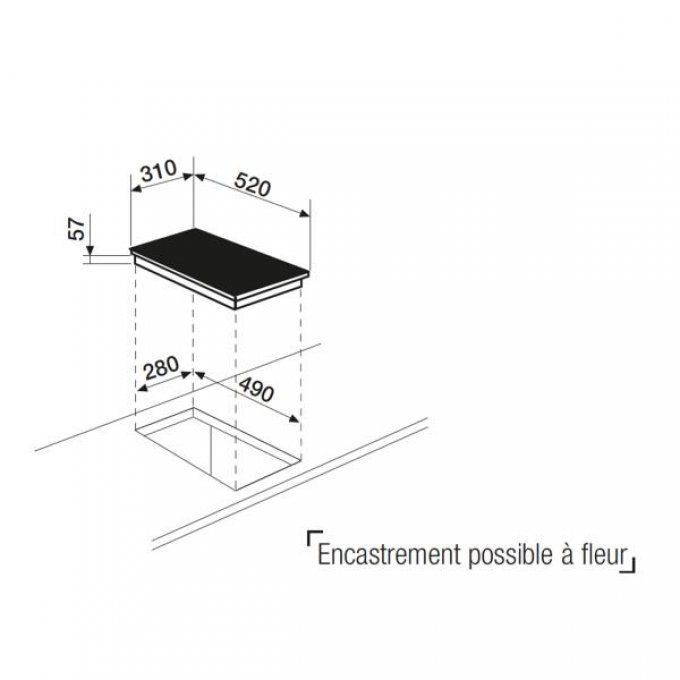 PLAQUE DE CUISSON - AIRLUX - ATIB32BK