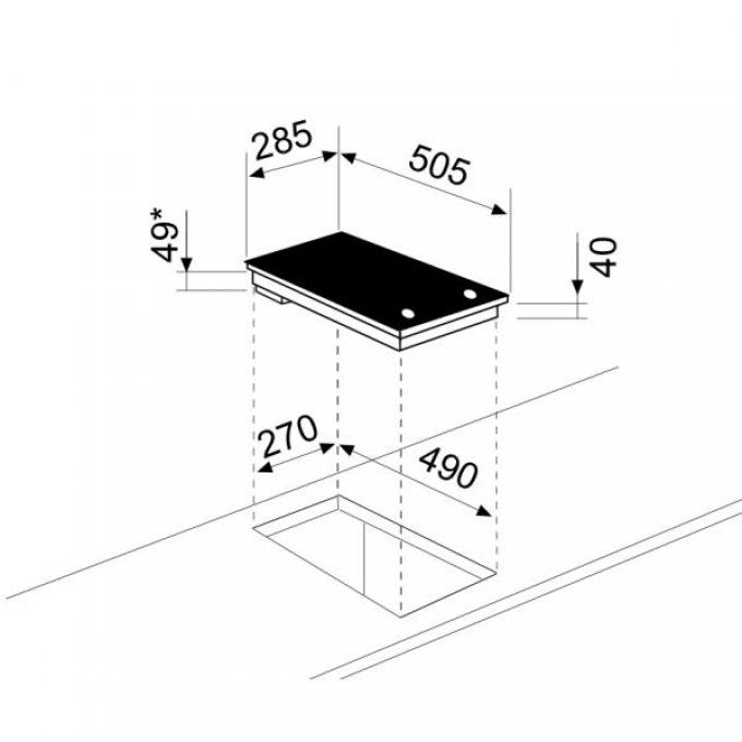 PLAQUE DE CUISSON - GLEM - GTH32M