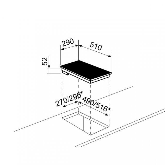 PLAQUE DE CUISSON - GLEM - GTI322