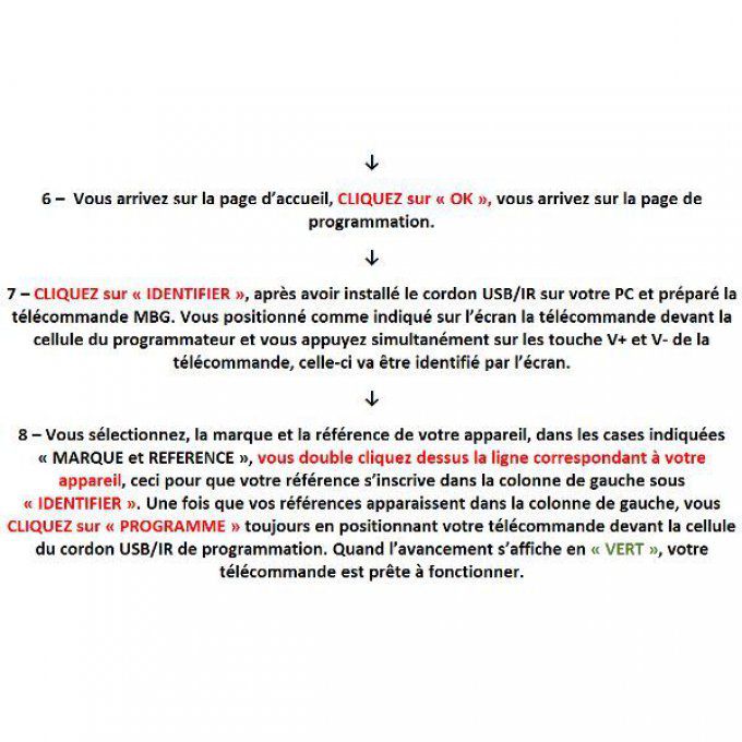 Télécommandes Universelle programmable MBG FRANCE - SIMPLYDIGITALTV