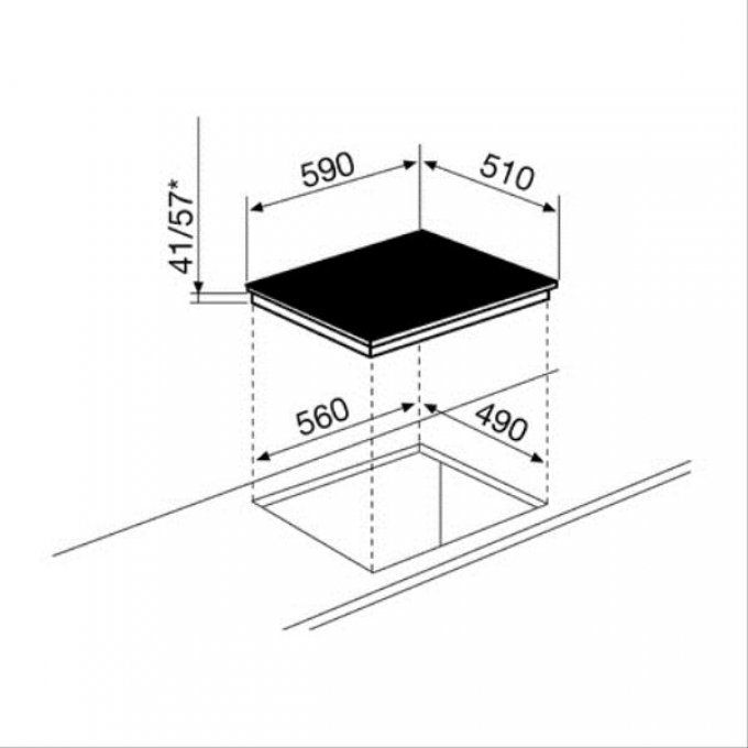 PLAQUE DE CUISSON - GLEM - GTH63XS