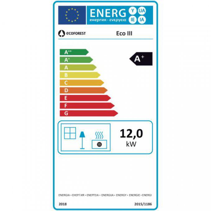 Poêle à granulés électronique ECOFOREST - 20800/2