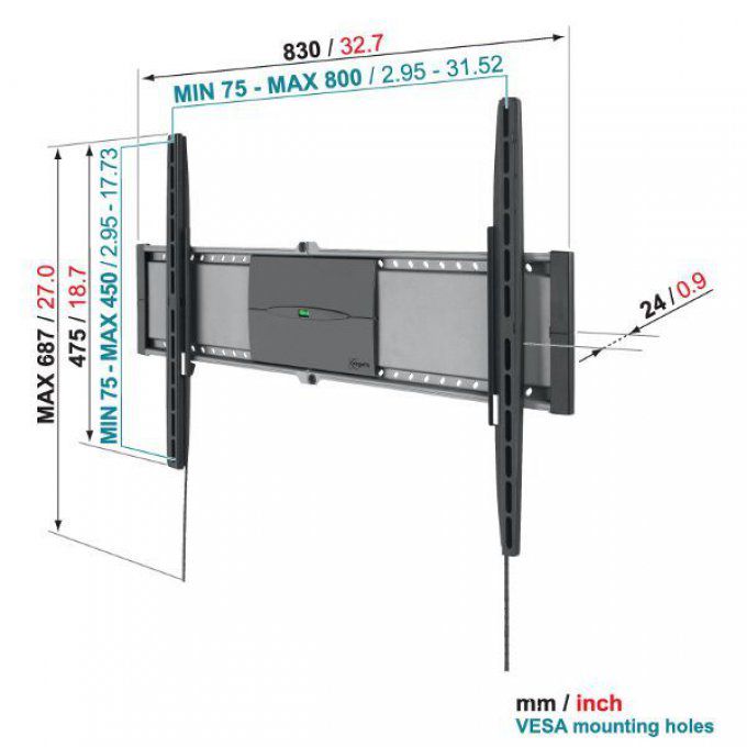 Support mural fixe VOGEL'S - EFW8305