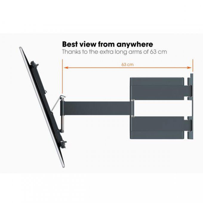 Support mural inclinable / orientable VOGEL'S - THIN545B