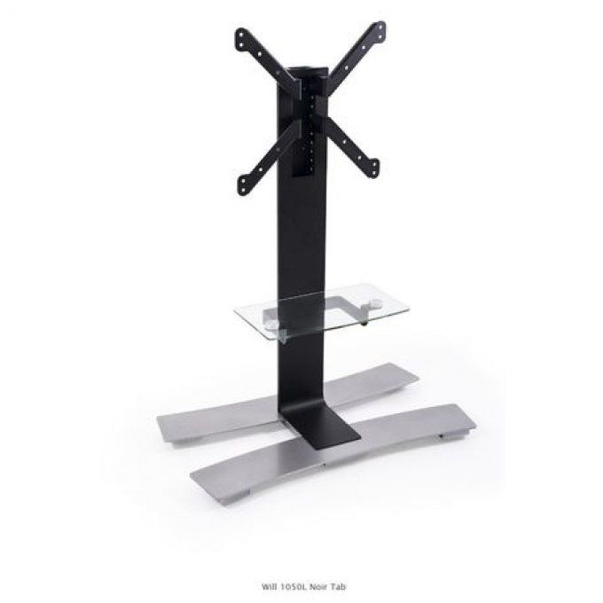 PIED TV WIIL 1050L NOIR + TABL ETTE